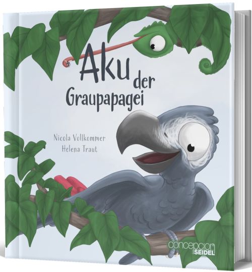 Christliche Bücher - Christliche Bücherstube Cover - Aku der Graupapagei